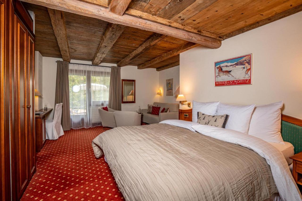 Landgasthof Meierei St Moritz Exterior foto
